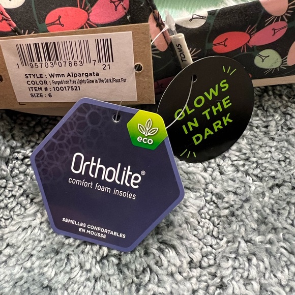 Toms alpargata shoes size 6a glow in the dark - Picture 4 of 6